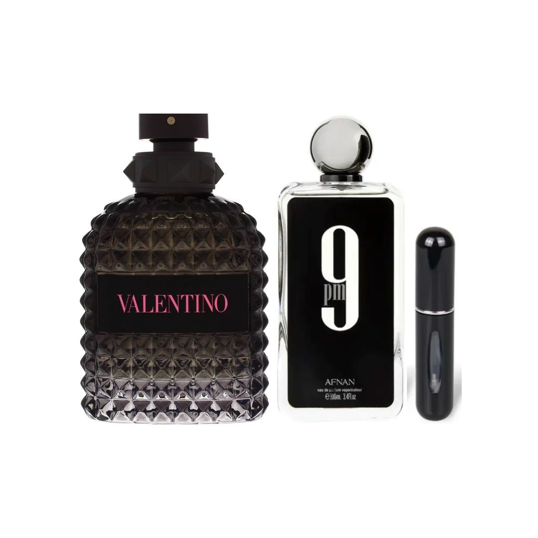 9 PM AFNAN + VALENTINO BORN ROMA+PERFUME